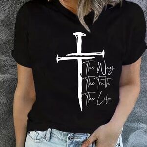 Black Graphic T-Shirt